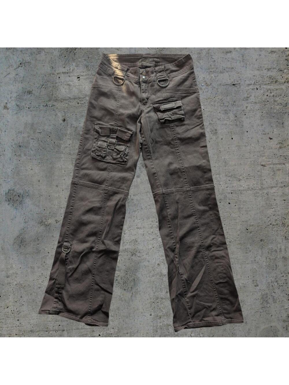 Y2K Low Rise Cargo Pants